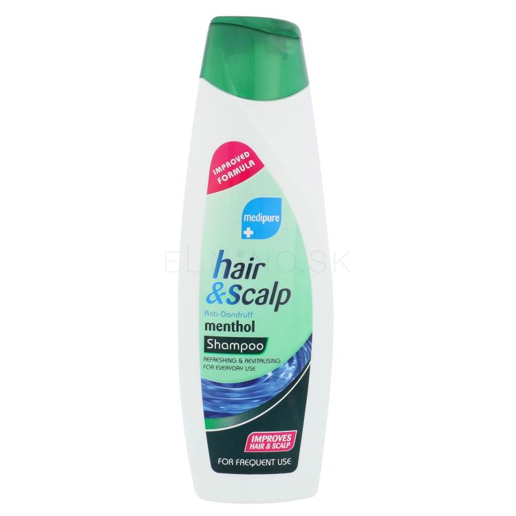Xpel Medipure Hair &amp; Scalp Menthol Šampón pre ženy 400 ml