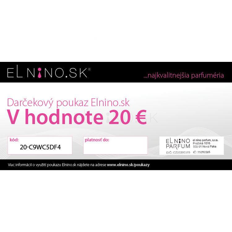 ZĽAVA Darčekový poukaz elektronický Darčekový poukaz 20 EUR