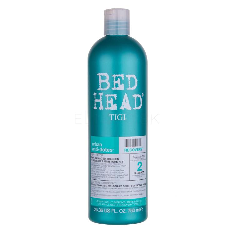 Tigi Bed Head Recovery Šampón pre ženy 750 ml poškodený flakón