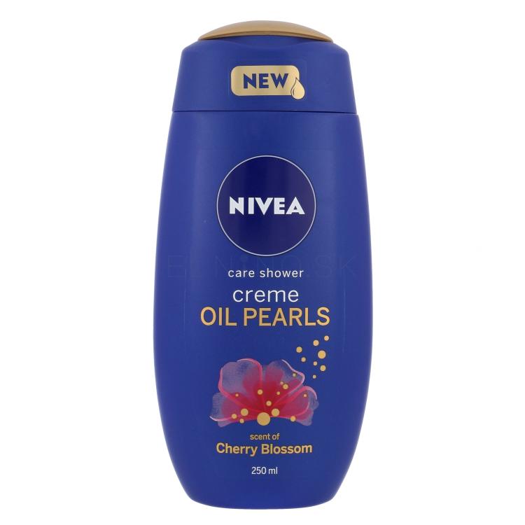 Nivea Creme Oil Pearls Cherry Blossom Sprchovací gél pre ženy 250 ml