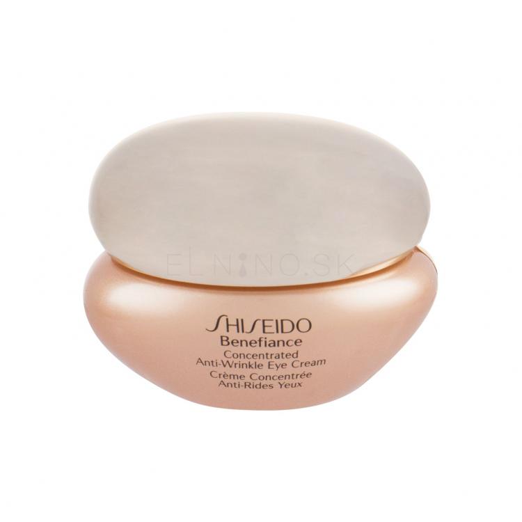 Shiseido Benefiance Concentrated Očný krém pre ženy 15 ml