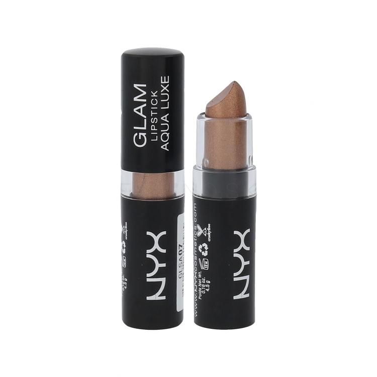 NYX Professional Makeup Aqua Luxe Rúž pre ženy 4,5 g Odtieň 07 Jet Set