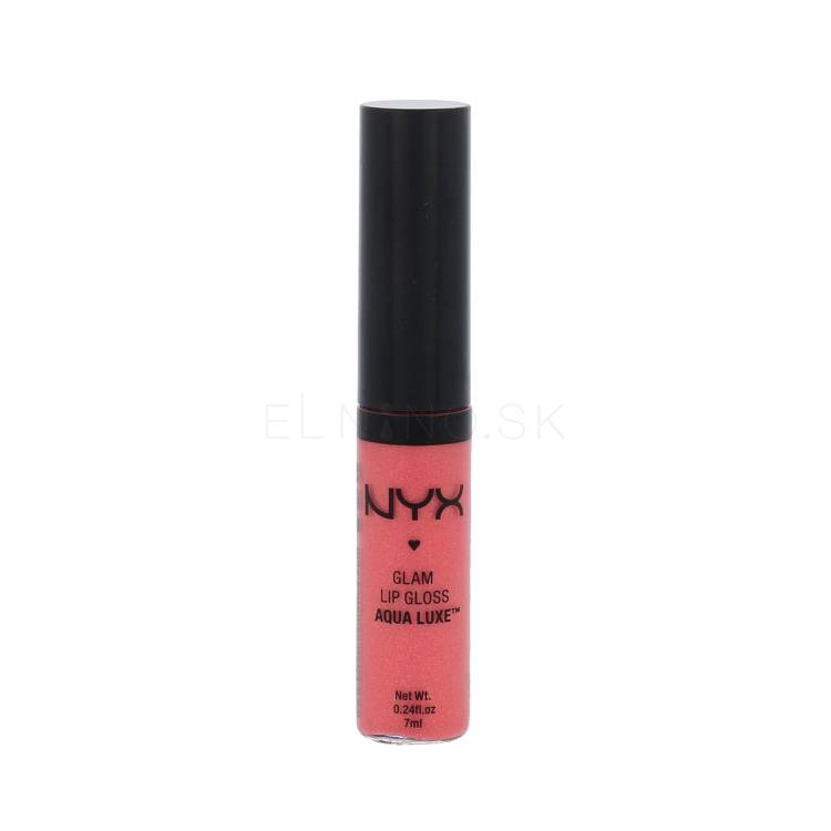 NYX Professional Makeup Aqua Luxe Lesk na pery pre ženy 7 ml Odtieň 08 Paint The Town