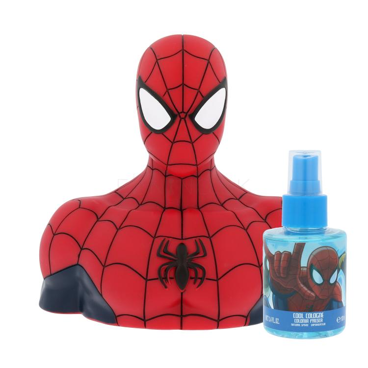 Marvel Ultimate Spiderman Darčeková kazeta telový sprej 100 ml + pokladnička