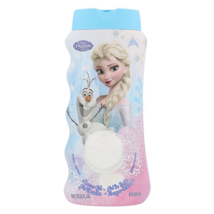 Disney Frozen Darčeková kazeta sprchovací gél 450 ml + špongia