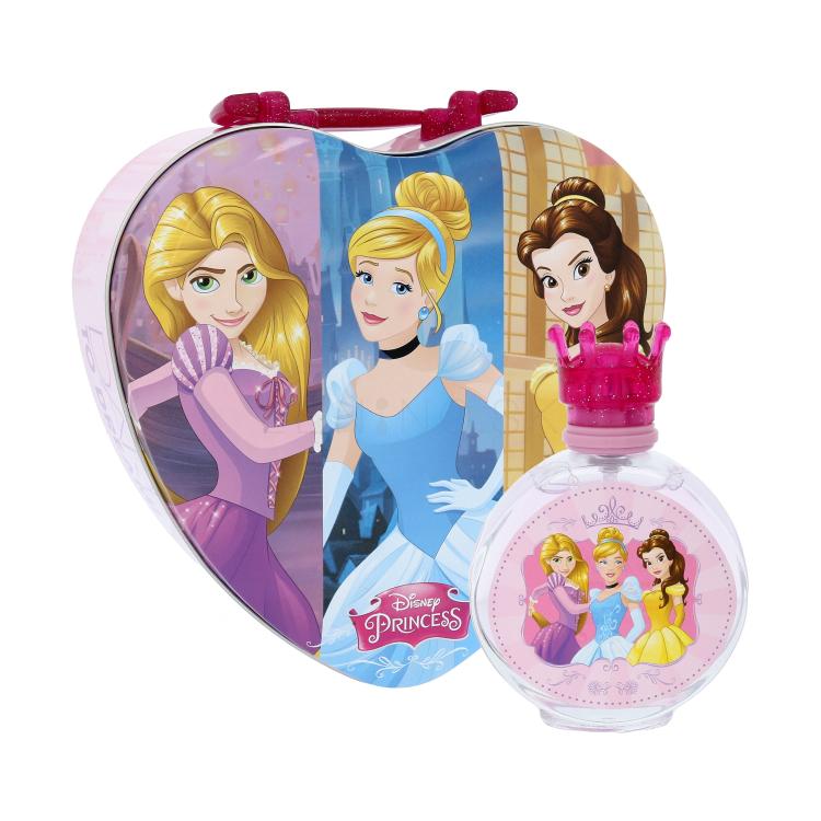 Disney Princess Princess Darčeková kazeta toaletná voda 100 ml + plechová krabička