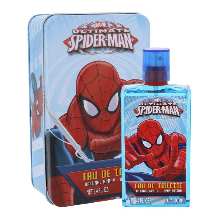 Marvel Ultimate Spiderman Darčeková kazeta toaletná voda 100 ml + plechová krabička