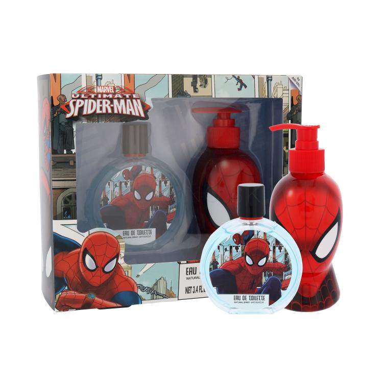 Marvel Ultimate Spiderman Darčeková kazeta toaletná voda 100 ml + sprchovací gél 250 ml