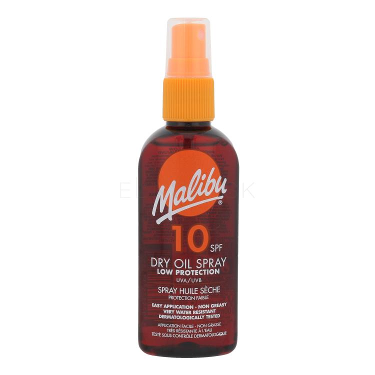 Malibu Dry Oil Spray SPF10 Opaľovací prípravok na telo 100 ml