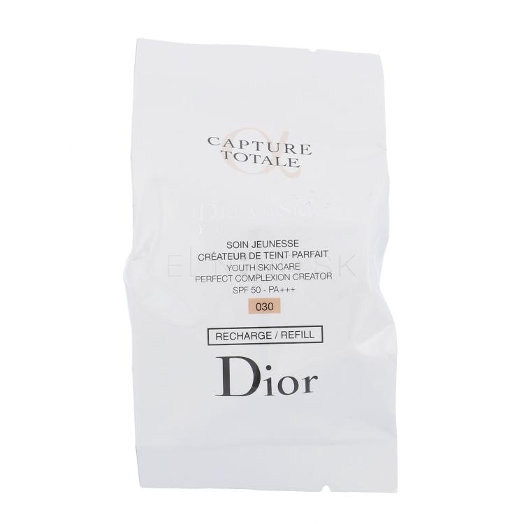 Christian Dior Capture Totale Dreamskin Moist &amp; Perfect Cushion SPF50+ Make-up pre ženy Náplň 15 g Odtieň 030 tester