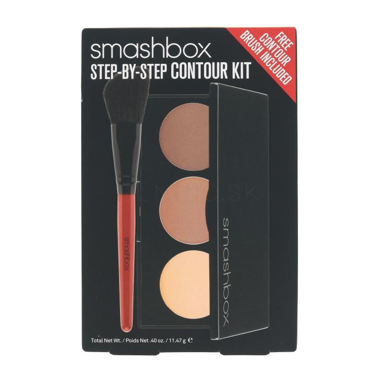 Smashbox Step-By-Step Contour Púder pre ženy 11,47 g Odtieň Light Medium