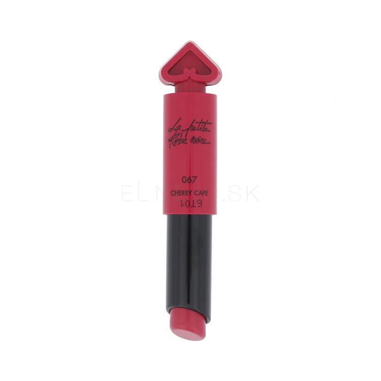 Guerlain La Petite Robe Noire Rúž pre ženy 2,8 g Odtieň 067 Cherry Cape tester