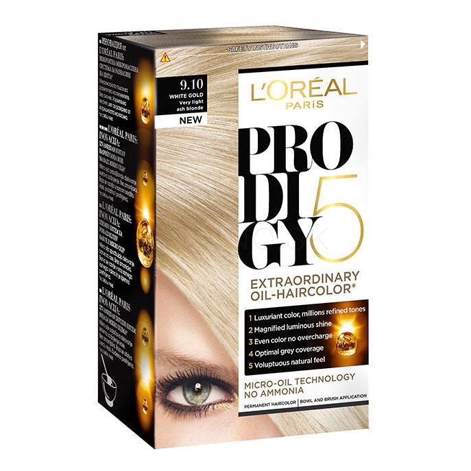 L&#039;Oréal Paris Prodigy Farba na vlasy pre ženy 1 ks Odtieň 6.45 Amber poškodená krabička