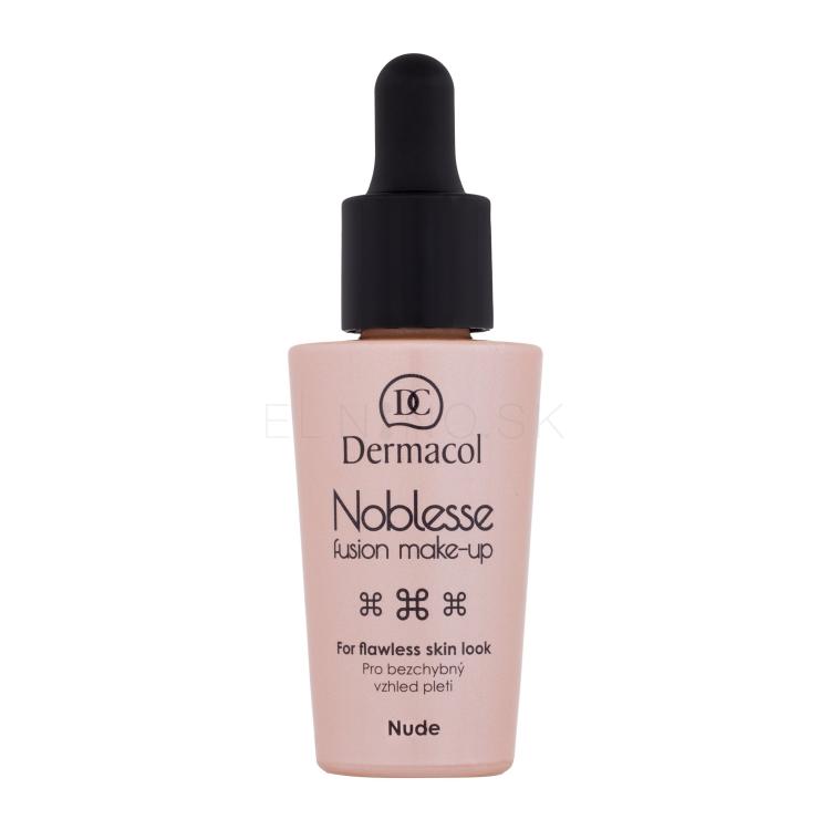 Dermacol Noblesse Fusion Make-Up SPF10 Make-up pre ženy 25 ml Odtieň Nude