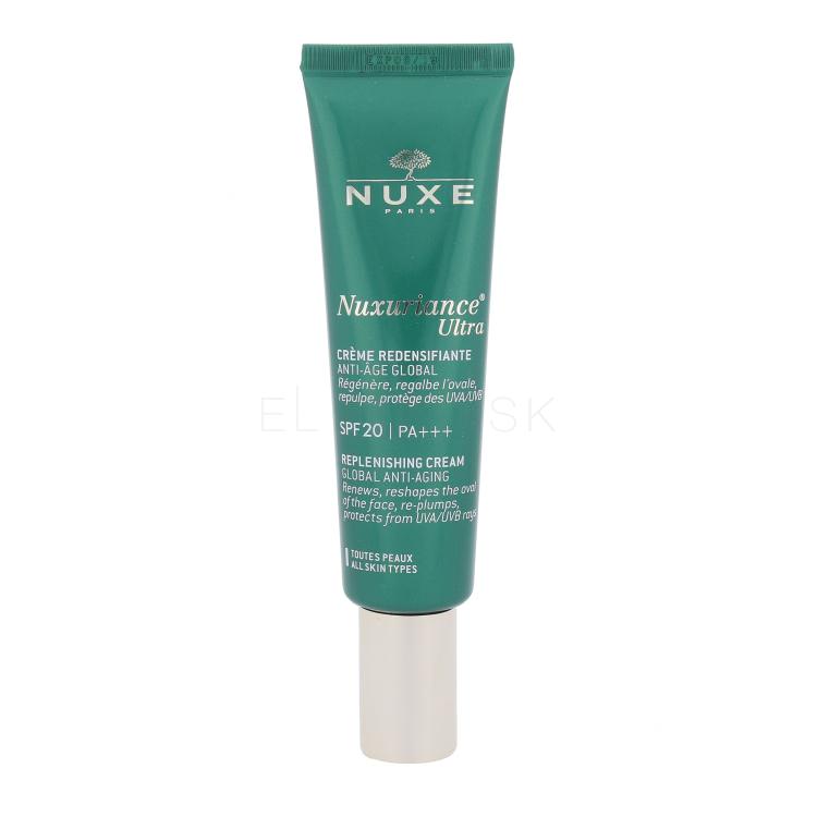 NUXE Nuxuriance Ultra Replenishing Cream SPF20 Denný pleťový krém pre ženy 50 ml poškodená krabička