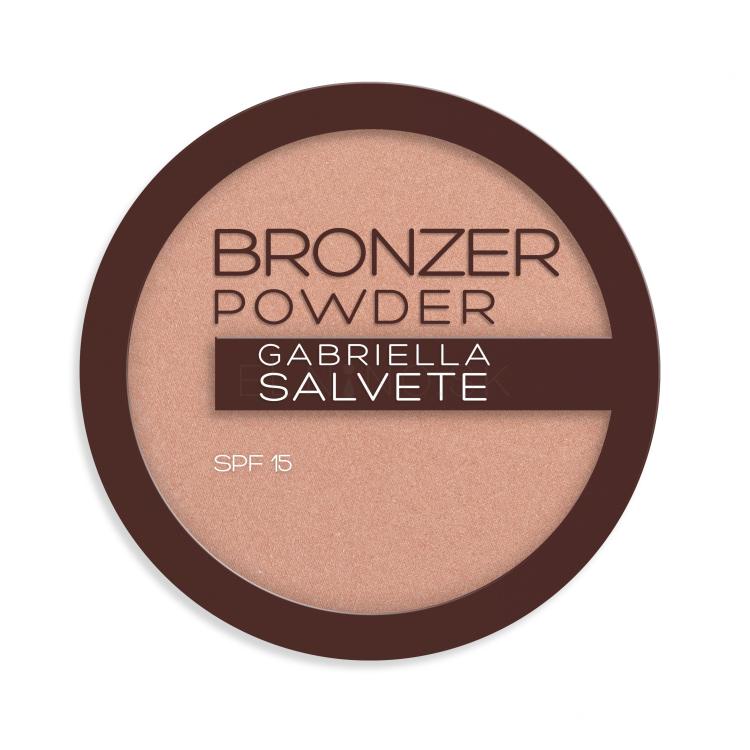 Gabriella Salvete Bronzer Powder SPF15 Púder pre ženy 8 g Odtieň 02