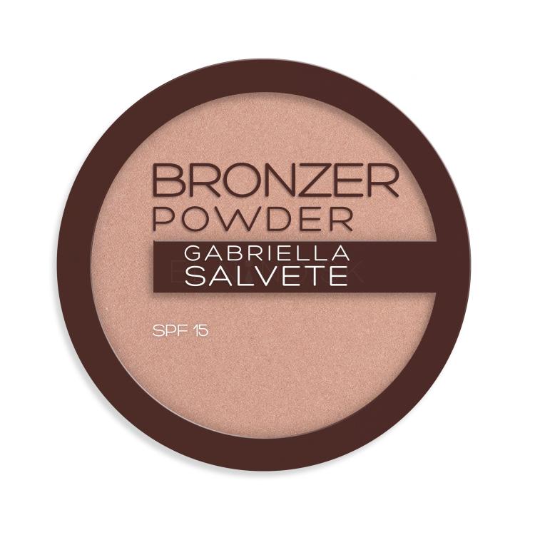 Gabriella Salvete Bronzer Powder SPF15 Púder pre ženy 8 g Odtieň 03