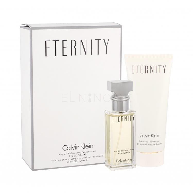 Calvin Klein Eternity Darčeková kazeta Edp 30ml + 100ml sprchový gel