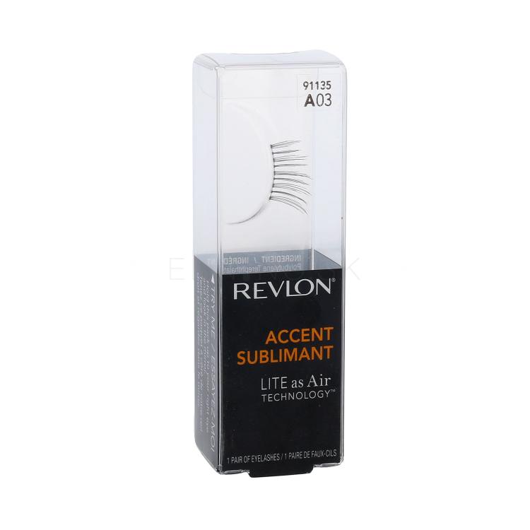 Revlon Accent Lite As Air Technology A03 Umelé mihalnice pre ženy 1 ks