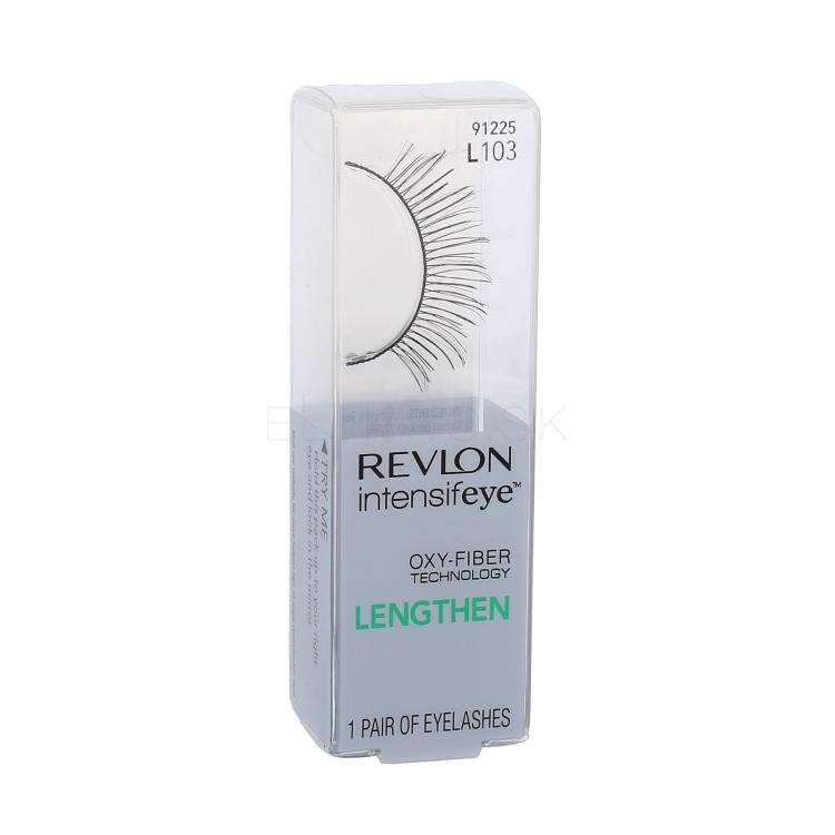 Revlon Lengthen Intensifeye Oxy-Fiber Technology L103 Umelé mihalnice pre ženy 1 ks