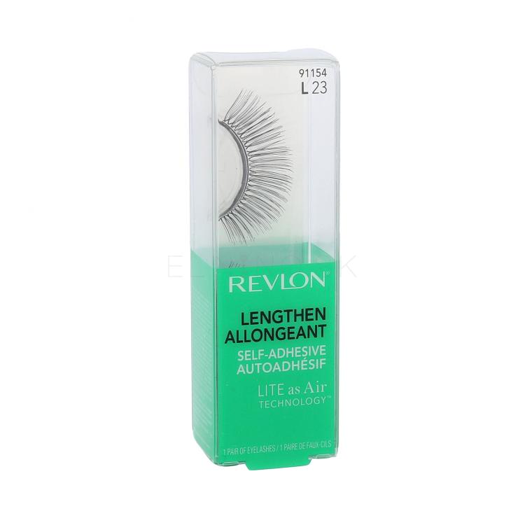 Revlon Lengthen Lite As Air Technology Self-Adhesive L23 Umelé mihalnice pre ženy 1 ks