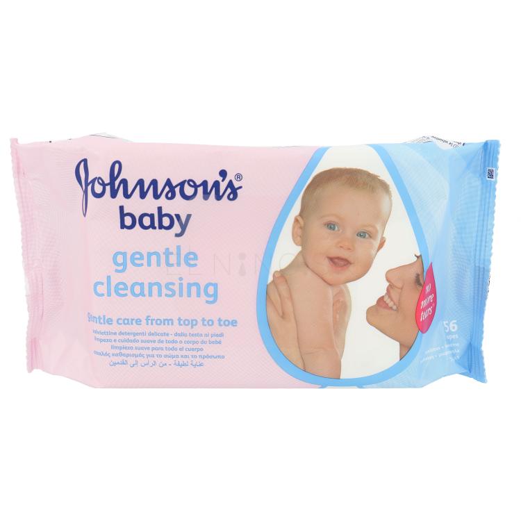 Johnson´s Baby Gentle Cleansing Čistiace obrúsky pre deti 56 ks