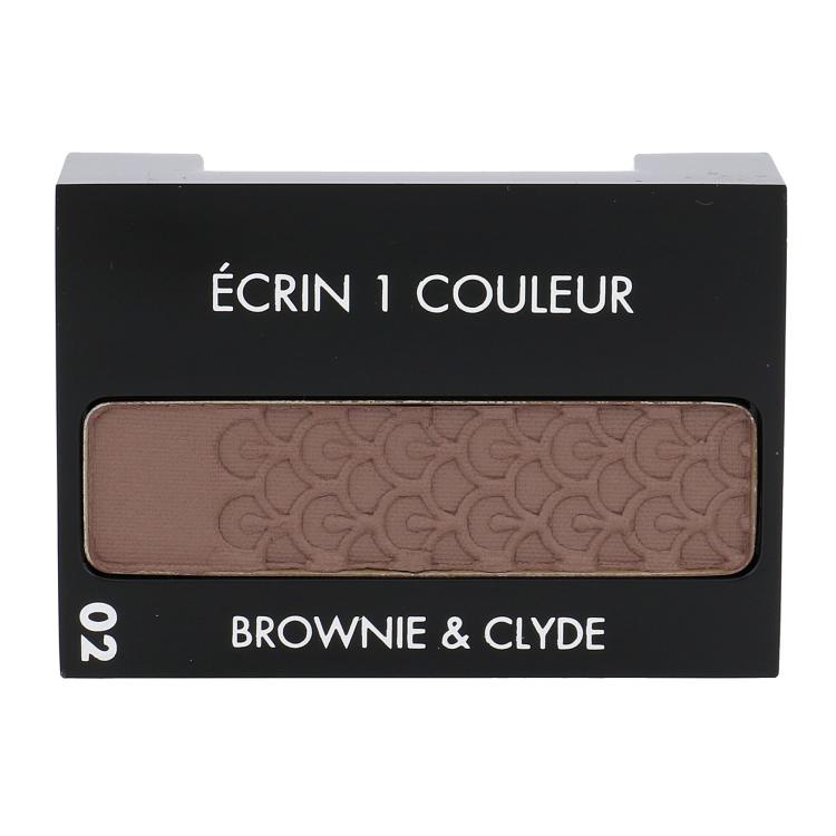 Guerlain Ecrin 1 Couleur Očný tieň pre ženy 2 g Odtieň 02 Brownie &amp; Clyde tester