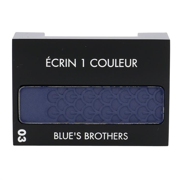 Guerlain Ecrin 1 Couleur Očný tieň pre ženy 2 g Odtieň 03 Blue´s Brothers tester