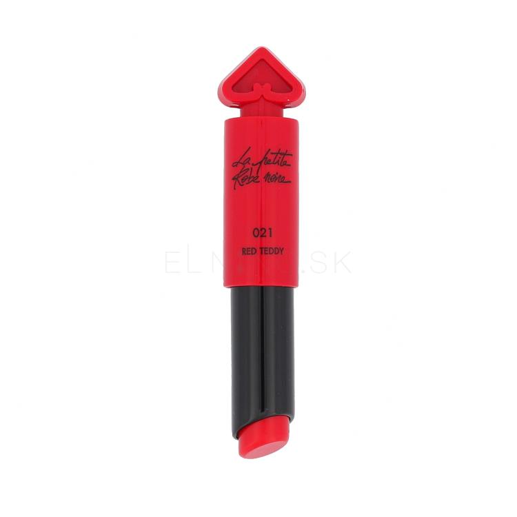 Guerlain La Petite Robe Noire Rúž pre ženy 2,8 g Odtieň 021 Red Teddy tester