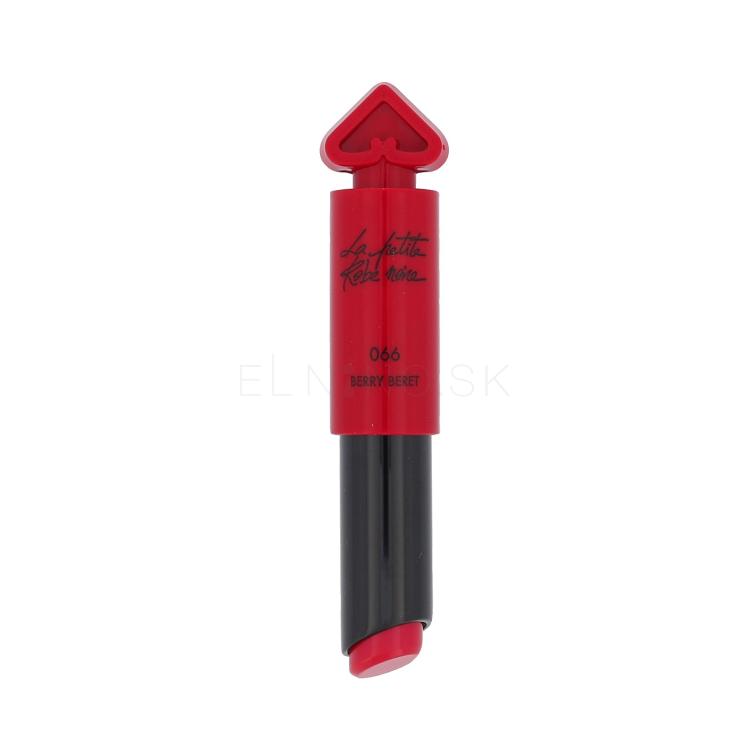 Guerlain La Petite Robe Noire Rúž pre ženy 2,8 g Odtieň 066 Berry Beret tester