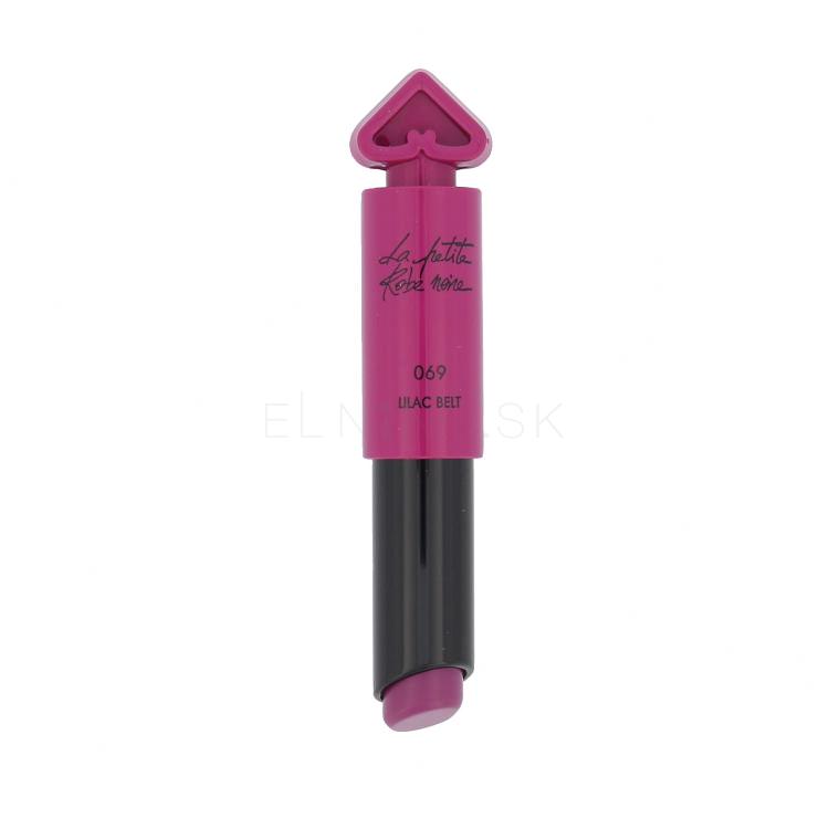 Guerlain La Petite Robe Noire Rúž pre ženy 2,8 g Odtieň 069 Lilac Belt tester