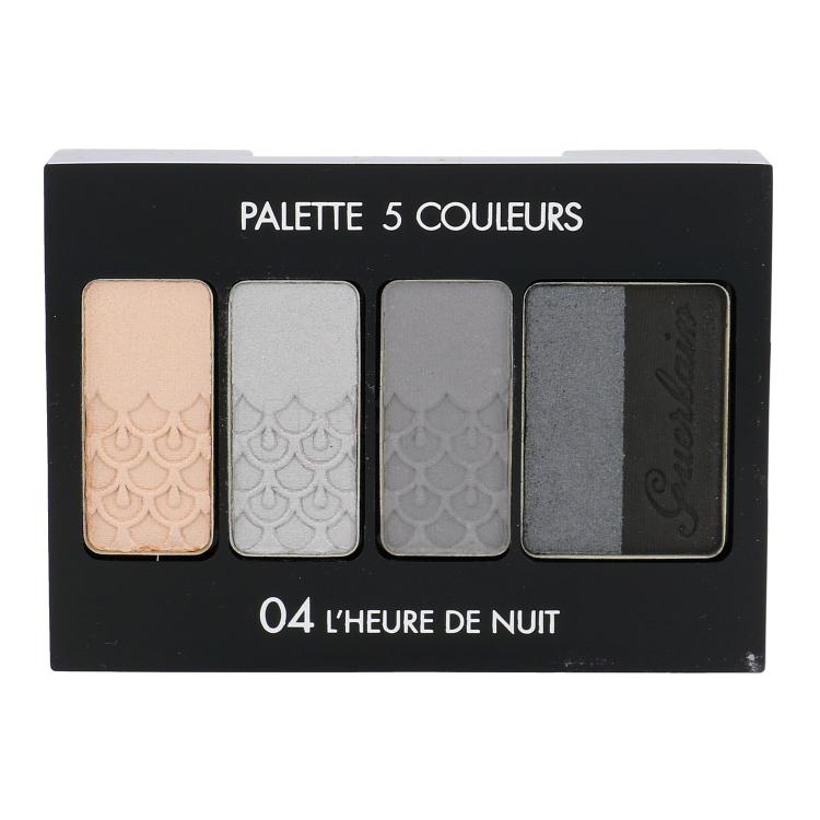 Guerlain Palette 5 Couleurs Očný tieň pre ženy 6 g Odtieň 04 L´Heure De Nuit tester