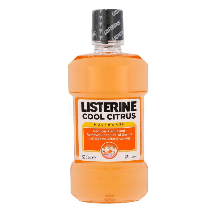 Listerine Cool Citrus Mouthwash Ústna voda 500 ml