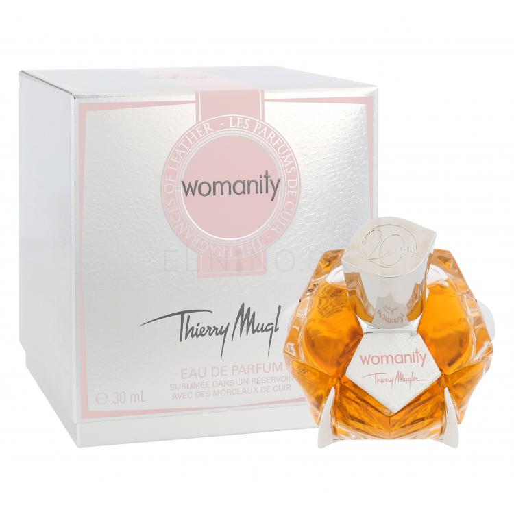 Thierry Mugler Womanity The Fragrance of Leather Parfumovaná voda pre ženy 30 ml