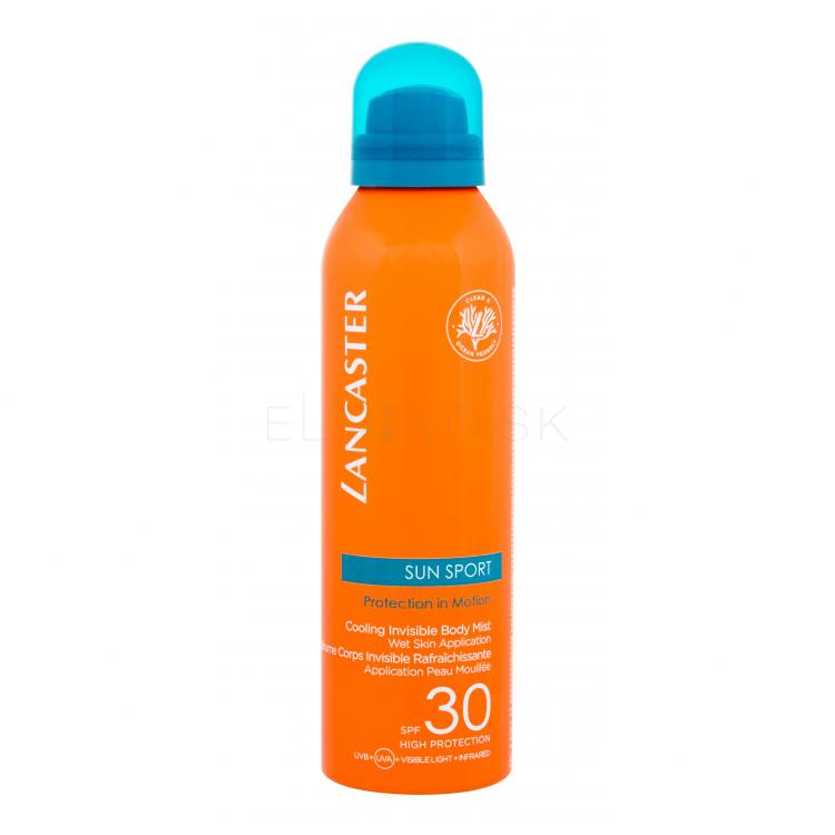 Lancaster Sun Sport Cooling Invisible Mist SPF30 Opaľovací prípravok na telo 200 ml