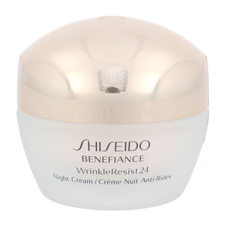 Shiseido Benefiance Wrinkle Resist 24 Nočný pleťový krém pre ženy 50 ml poškodená krabička