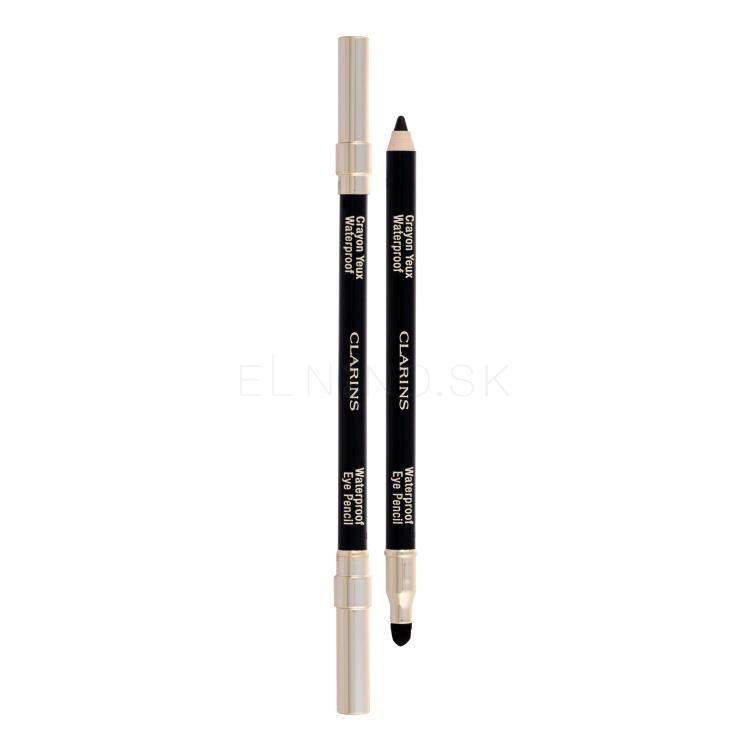 Clarins Eye Pencil Ceruzka na oči pre ženy 1,2 g Odtieň 01 Black