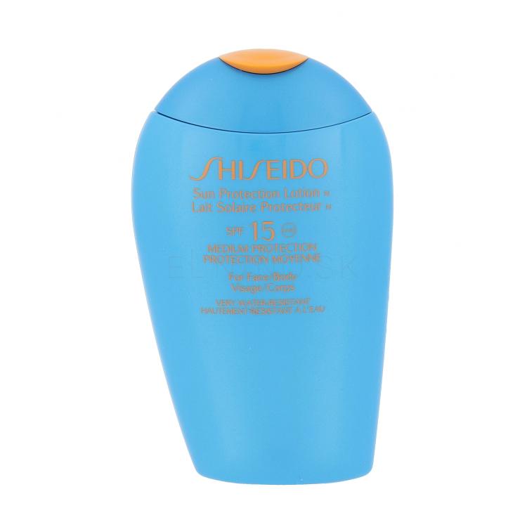 Shiseido 15 Sun Protection Lotion SPF 15 Opaľovací prípravok na telo pre ženy 150 ml