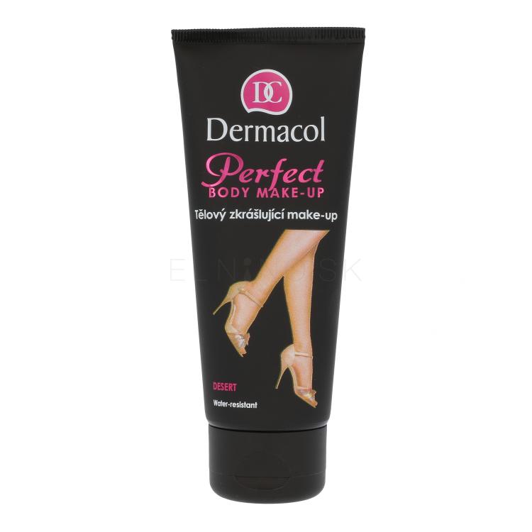 Dermacol Perfect Body Make-Up Samoopaľovací prípravok pre ženy 100 ml Odtieň Desert