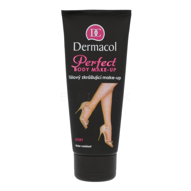 Dermacol Perfect Body Make-Up Samoopaľovací prípravok pre ženy 100 ml Odtieň Ivory
