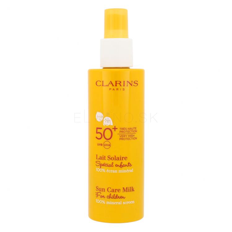 Clarins Sun Care Milk For Children SPF50+ Opaľovací prípravok na telo pre ženy 150 ml