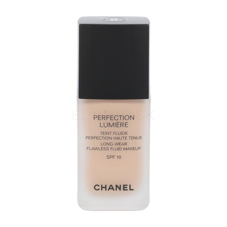 Chanel Perfection Lumière Long-Wear Fluid Makeup SPF10 Make-up pre ženy 30 ml Odtieň 12 Beige Rosé
