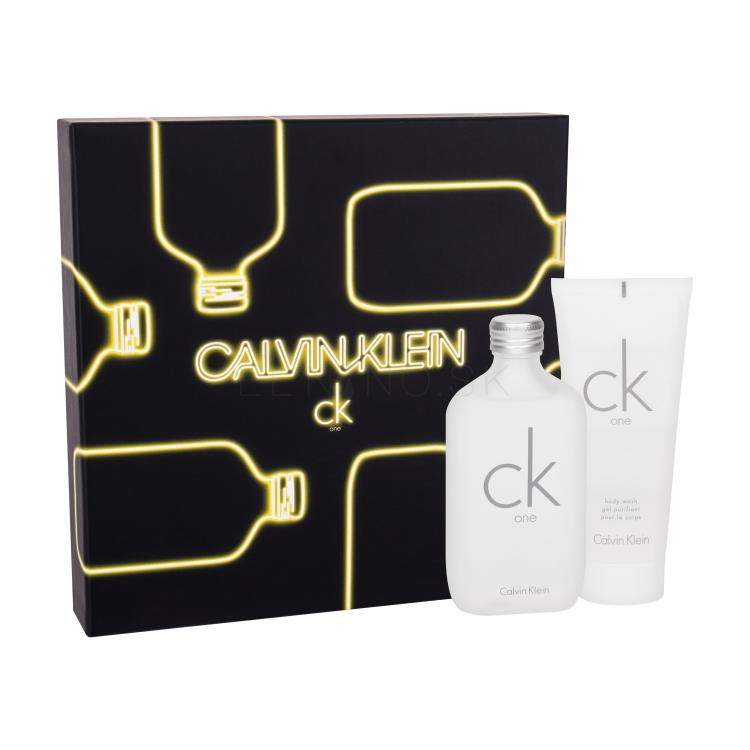 Calvin Klein CK One Darčeková kazeta toaletná voda 100 ml + sprchovací gél 100 ml