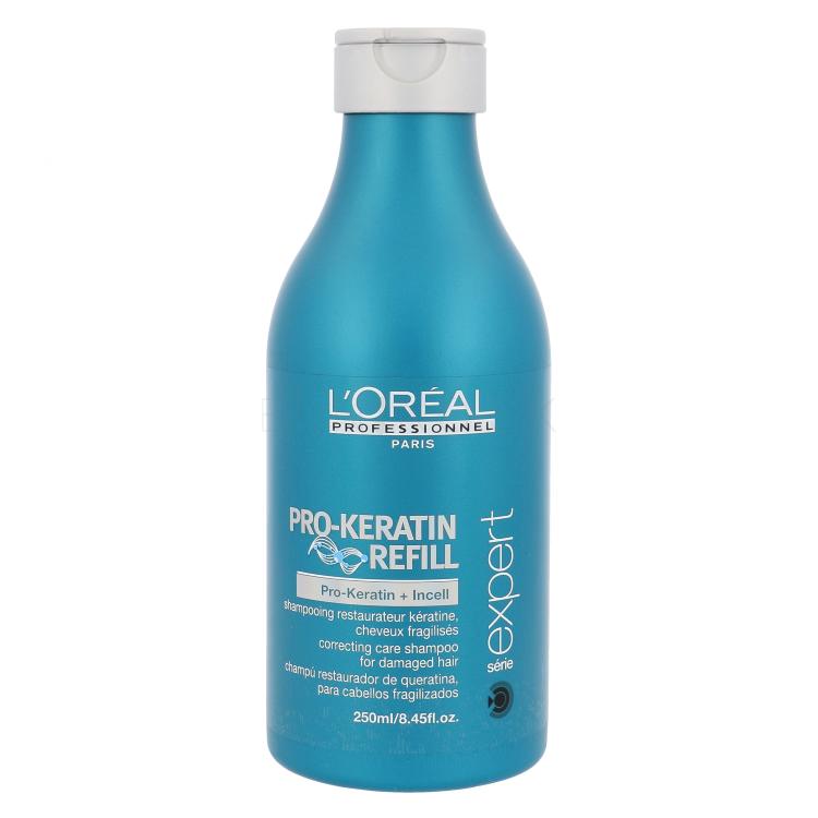 L&#039;Oréal Professionnel Série Expert Pro-Keratin Refill Šampón pre ženy 250 ml poškodený flakón