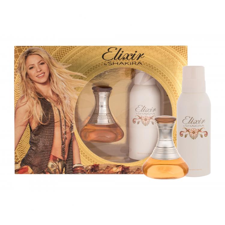 Shakira Elixir Darčeková kazeta Edt 50ml + 150ml deodorant
