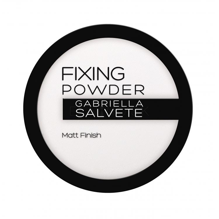 Gabriella Salvete Fixing Powder Púder pre ženy 9 g Odtieň Transparent