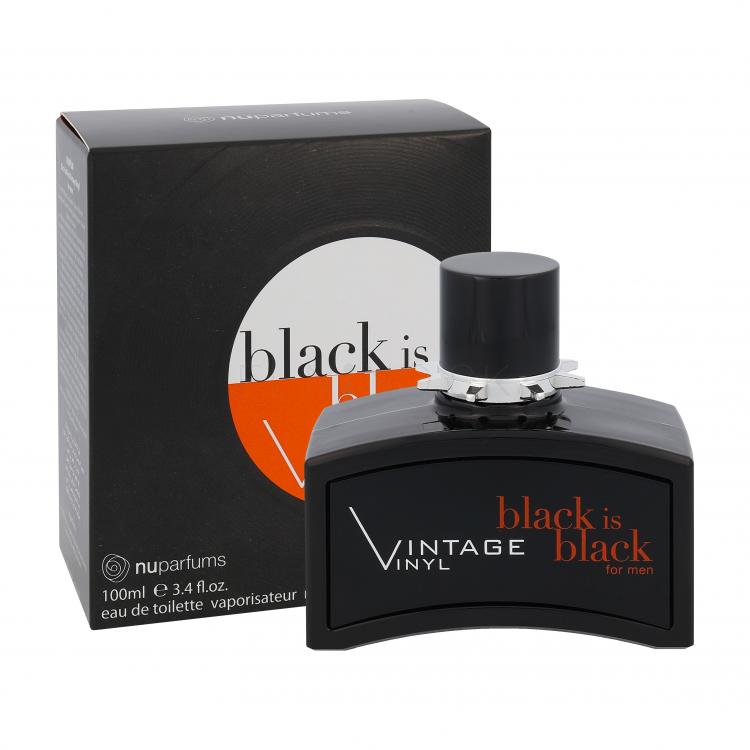 Nuparfums Black is Black Vintage Vinyl Toaletná voda pre mužov 100 ml