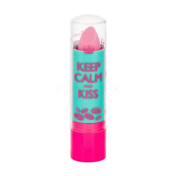 Rimmel London Keep Calm &amp; Kiss Balzam na pery pre ženy 3,8 g Odtieň 020 Pink Blush