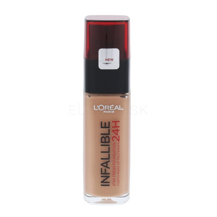 L&#039;Oréal Paris Infaillible 24h SPF18 Make-up pre ženy 30 ml Odtieň 320 Caramel
