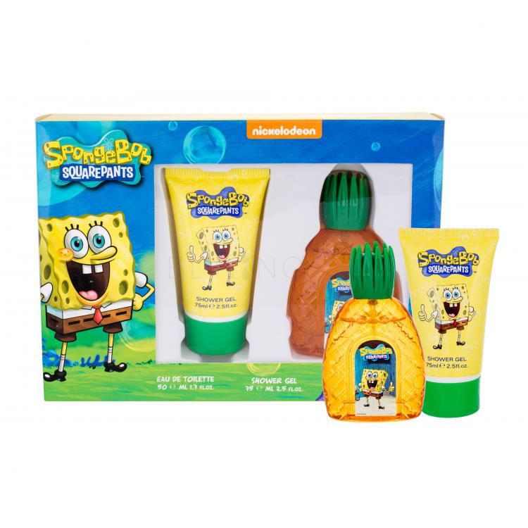 SpongeBob Squarepants SpongeBob Darčeková kazeta toaletná voda 50 ml + sprchovací gél 75 ml